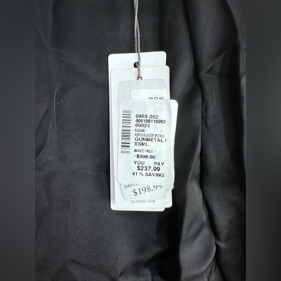 AG Adriano Goldschmied Women's Keats Tailored Blazer size XS NWT - Picture 10 of 15